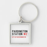 paddington station  Metal Keychains