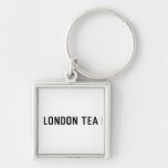 london tea  Metal Keychains