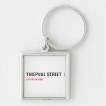 Thiepval Street  Metal Keychains