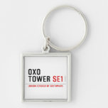 oxo tower  Metal Keychains