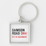 SAMSON  ROAD  Metal Keychains