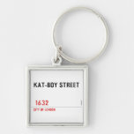 KAT-BOY STREET     Metal Keychains