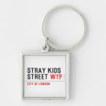 Stray Kids Street  Metal Keychains