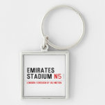 emirates stadium  Metal Keychains