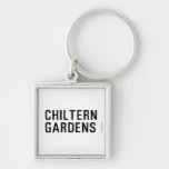 Chiltern Gardens  Metal Keychains