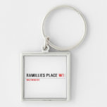 Ramillies Place  Metal Keychains