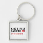 KING STREET  GARDENS  Metal Keychains