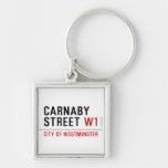 carnaby street  Metal Keychains
