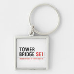 TOWER BRIDGE  Metal Keychains