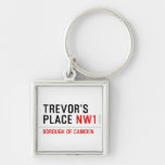 Trevor’s Place  Metal Keychains