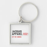 jacquis apparel  Metal Keychains