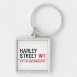 HARLEY STREET  Metal Keychains