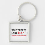 whitcrofts  lane  Metal Keychains