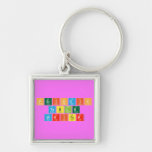 Periodic
 Table
 Writer  Metal Keychains