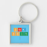 Chem
 South
   Metal Keychains