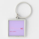 I Love MONiCA.SY  Metal Keychains