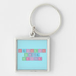 Periodic
 Table
 Writer  Metal Keychains