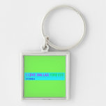 I Love Dallas  Metal Keychains