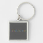 Keep calm and love mitchell  Metal Keychains