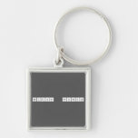 science  festival  Metal Keychains