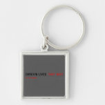Dhruvin lives   Metal Keychains