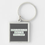 Periodic
 Table
 Writer  Metal Keychains