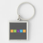 cinnamon  Metal Keychains