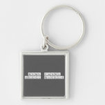 George zlatanov
 Happy holidays  Metal Keychains