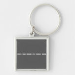 Keep Calm Geminis the sexiest sign.   Metal Keychains