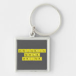 Periodic
 Table
 Writer  Metal Keychains
