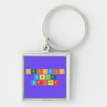 Periodic
 Table
 Writer  Metal Keychains