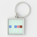Be Calm  Metal Keychains