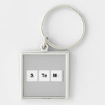 STEM  Metal Keychains