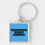 Periodic
 Table
 Writer  Metal Keychains