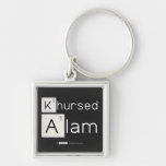 Khursed
 Alam  Metal Keychains