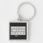 chandu 
 Nikesh
 omkar  Metal Keychains