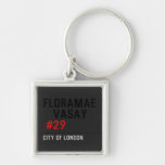 FLORAMAE    VASAY   Metal Keychains