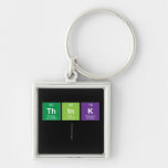 Think
   Metal Keychains