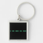In the name of god  Metal Keychains