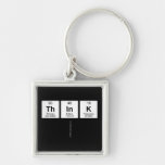 Think
   Metal Keychains