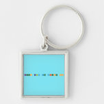 keep calm and science on  Metal Keychains