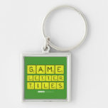 Game
 Letter
 Tiles  Metal Keychains