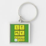 it
 my 
 kefi
 6ter  Metal Keychains