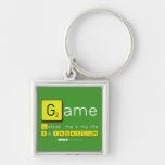 Game
 Letter  me n my life
 Tile TABASSUM  Metal Keychains