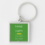 keep
 calm 
 it's JULY,it's
 my boyfriends
 birth month
 hurray!!!  Metal Keychains