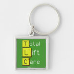 Total
 Lift
 Care  Metal Keychains