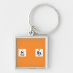 H ES  Metal Keychains