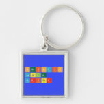 Periodic
 Table
 Writer  Metal Keychains