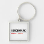 Benchmark  Metal Keychains