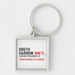 South  harrow  Metal Keychains